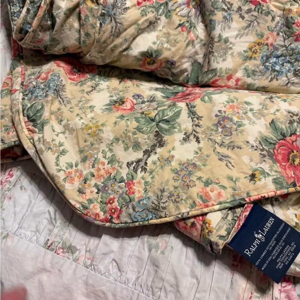 Ralph Lauren  Floral Duvet Cover PLEASE READ THE DESCRIPTION B4 U BUY - Picture 3 of 11